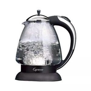 Capresso H2O Plus 6-Cup Electric Water Kettle - Matte Silver